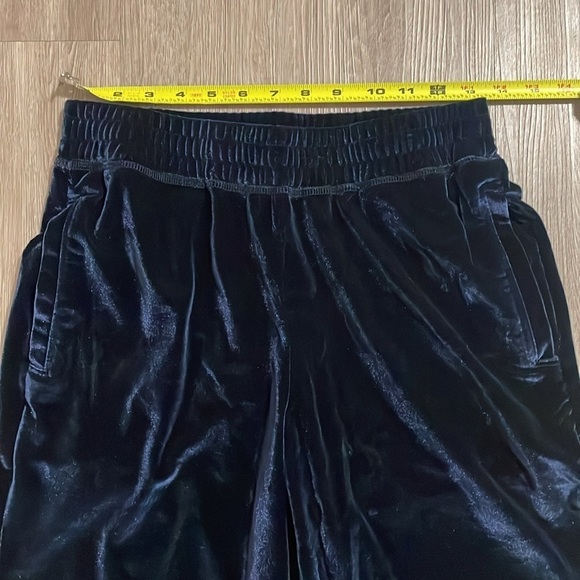Fabletics Women’s Luxe Velour Joggers Small Blue Loungewear Gorpcore Activewear - Picture 13 of 17
